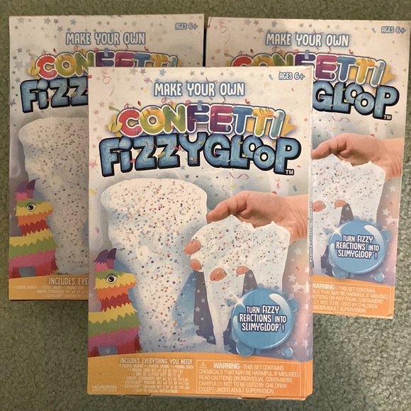 Make your own Confetti Fizzy Goop play sets - Picture 1 of 3